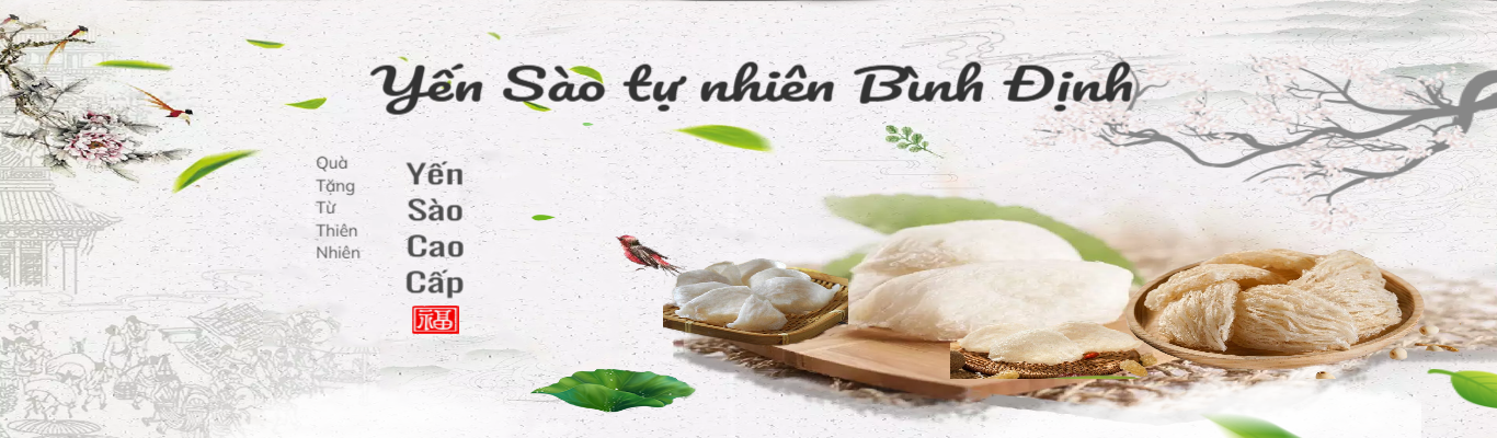 YẾN SÀO TỰ NHIÊN BÌNH ĐỊNH